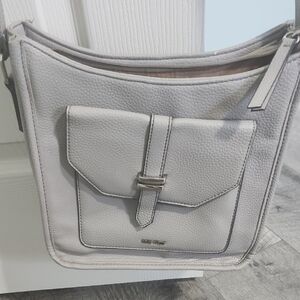 Nine West Light Gray Crossbody Bag